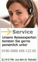 Reisen telefonisch buchen